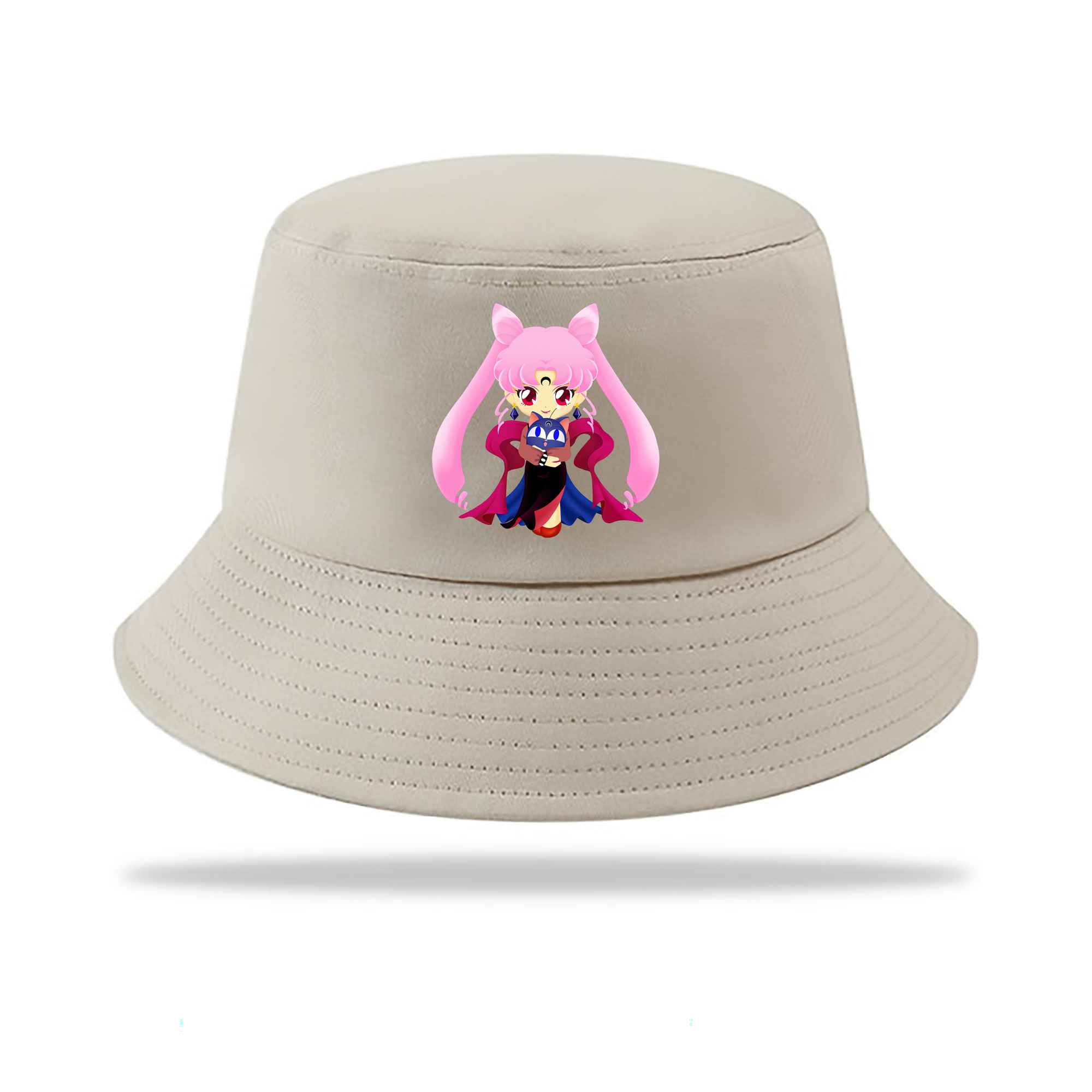 （画像用） 美少女戦士セーラームーン ちびうさ Sailor Moon Chibiusa Tsukino Usagi Small Lady Serenity アウトドア日除けバケットハット